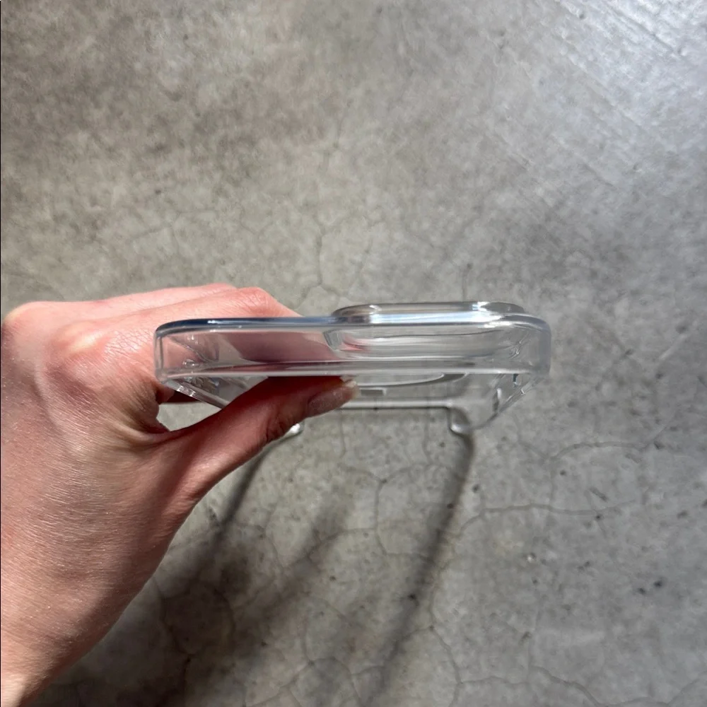 Apple clear case
